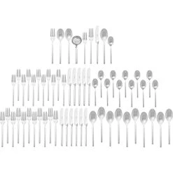 Villeroy & Boch 64-Piece Stainless Steel Flatware & Serving Set | New Wave 7 Villeroy & Boch 64-Piece Stainless Steel Flatware & Serving Set | New Wave -Cuisinart Shop 71hff5aa js. ac sx679