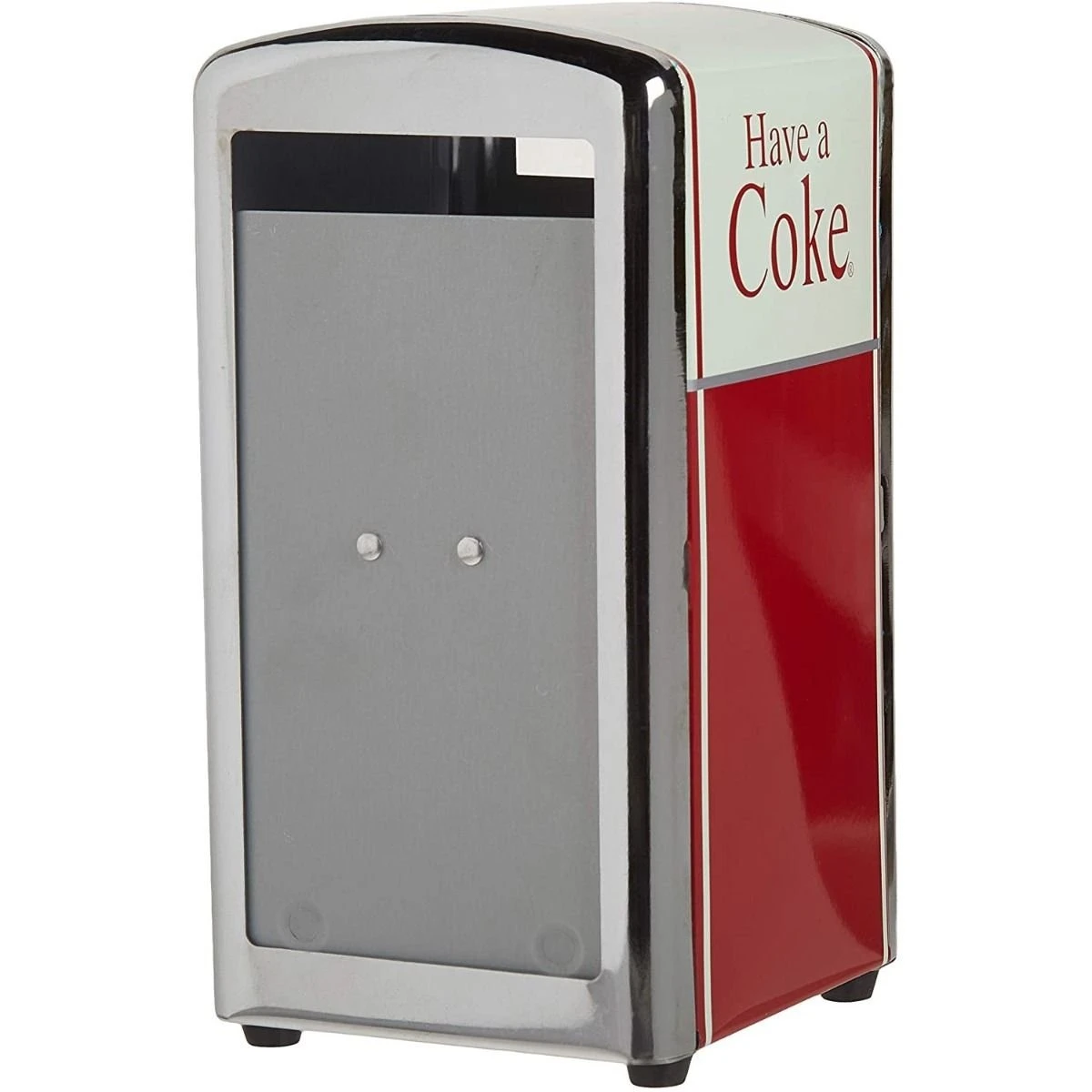 TableCraft Coca-Cola Full Size Napkin Dispenser 4 TableCraft Coca-Cola Full Size Napkin Dispenser - Image 2