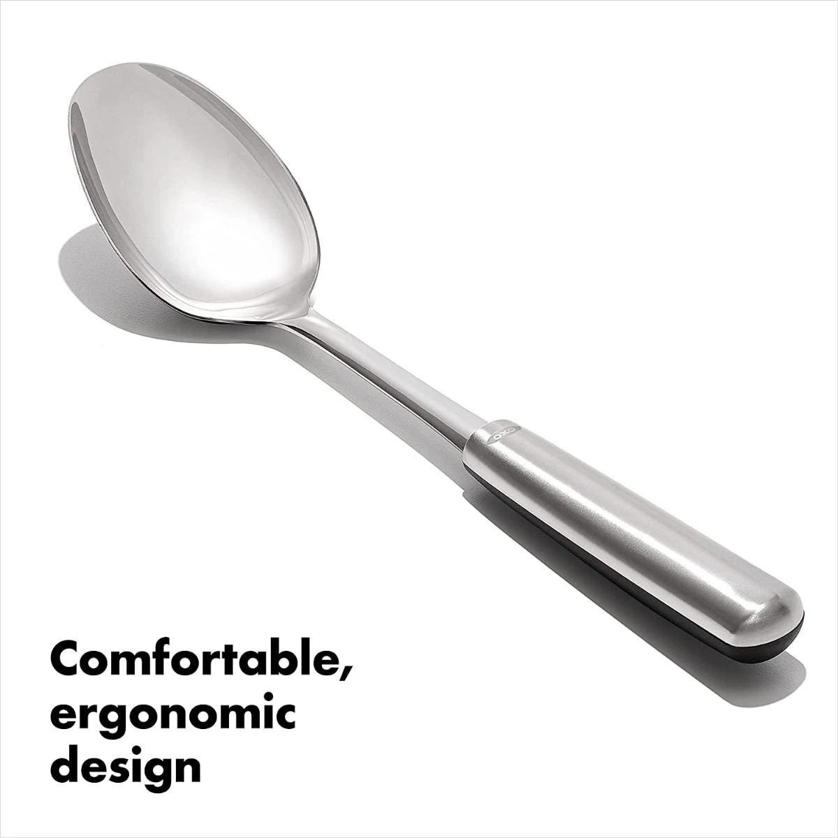 OXO Steel Solid Spoon 7 OXO Steel Solid Spoon - Image 5