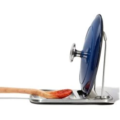 OXO Good Grips Spoon Rest With Lid Holder | Stainless Steel -Cuisinart Shop 71tqwwasgtl. ac sl1500