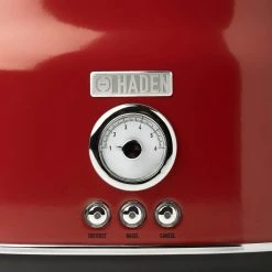 Haden Dorset 2-Slice Stainless Steel Toaster | Red 11 Haden Dorset 2-Slice Stainless Steel Toaster | Red -Cuisinart Shop 75001dorsettoasterdetail2