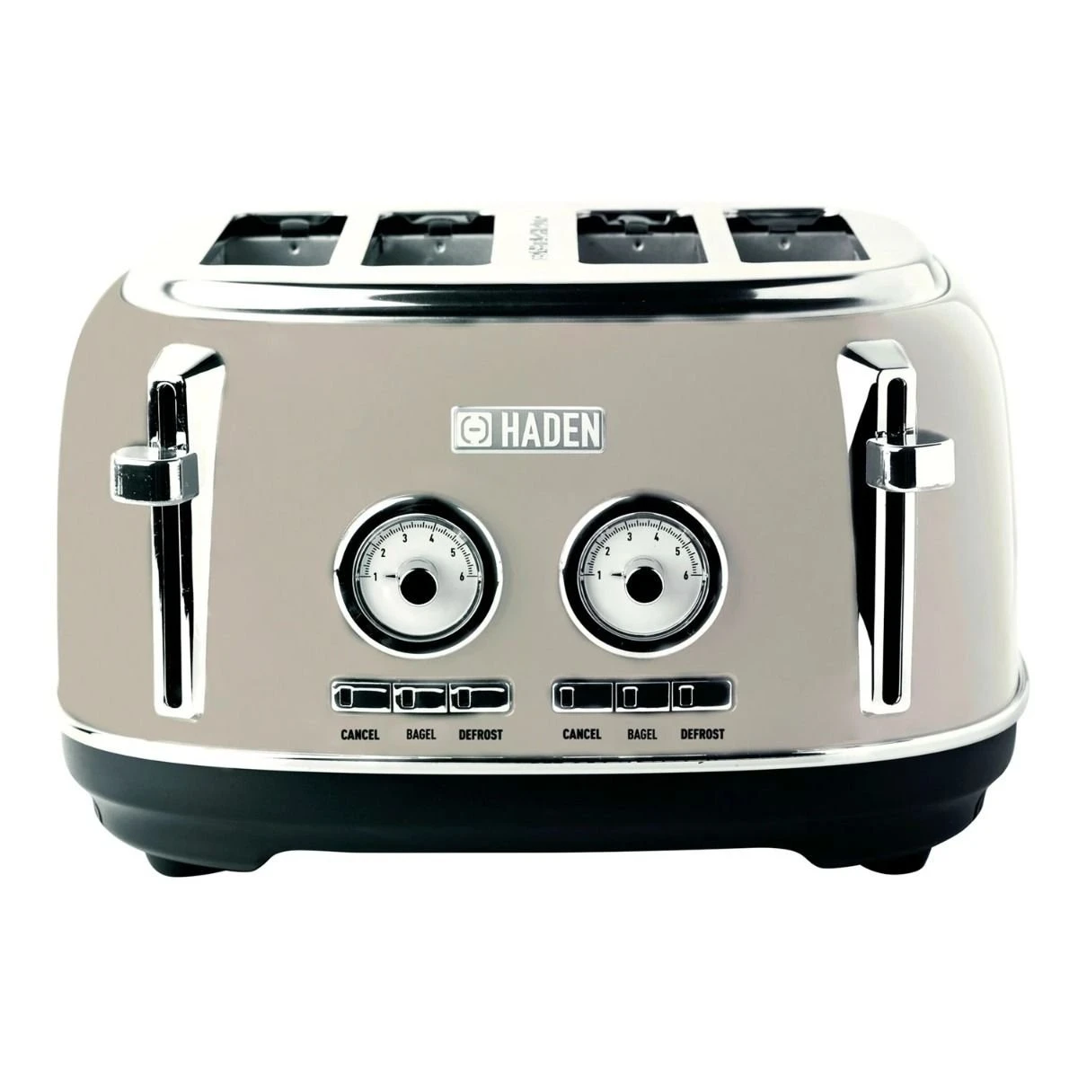 Haden Dorset 4-Slice Stainless Steel Toaster | Putty Beige 3 Haden Dorset 4-Slice Stainless Steel Toaster | Putty Beige