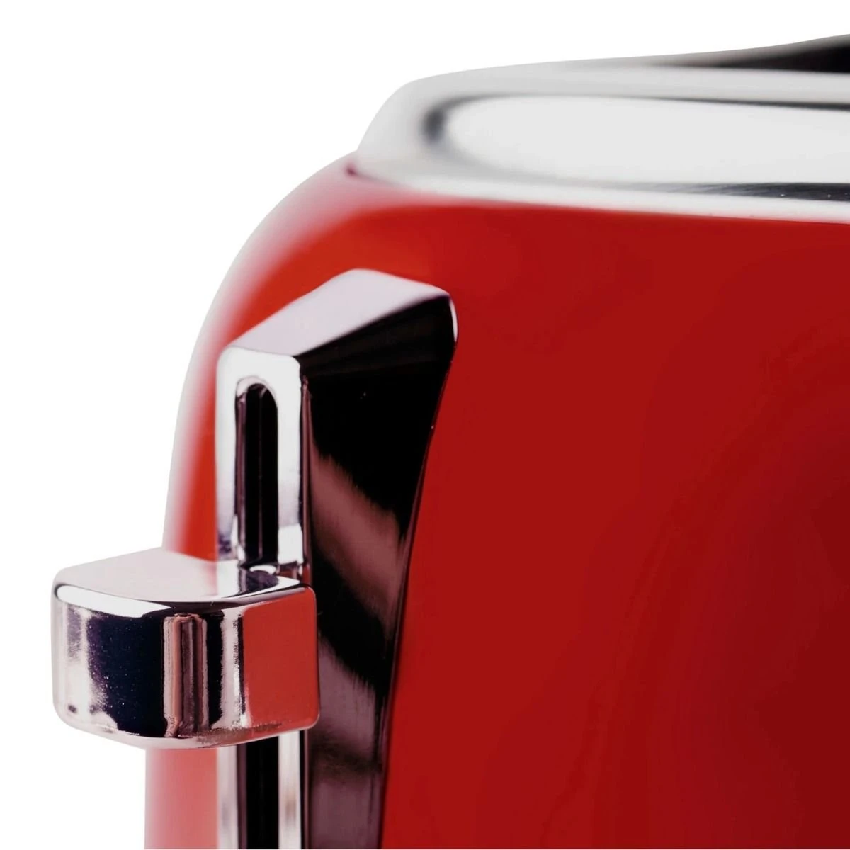 Haden Dorset 4-Slice Stainless Steel Toaster | Red 6 Haden Dorset 4-Slice Stainless Steel Toaster | Red - Image 4