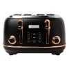 Haden Heritage 4-Slice Toaster | Black And Copper
