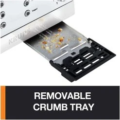 Krups 4-Slice Breakfast Toaster | Brushed Chrome & Stainless Steel -Cuisinart Shop 811gwnrnx3l. ac sl1500 1