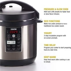Zavor LUX™ Multi-Cooker | 8 Qt. 10 Zavor LUX™ Multi-Cooker | 8 Qt. -Cuisinart Shop 8190c6ph fl. ac sl1500