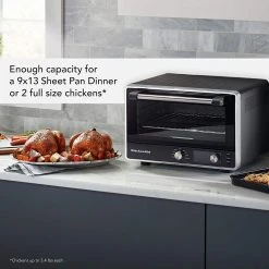 KitchenAid Digital Countertop Oven With Air Fry | Black Matte 15 KitchenAid Digital Countertop Oven With Air Fry | Black Matte -Cuisinart Shop 819gxpace6l. ac sl1500