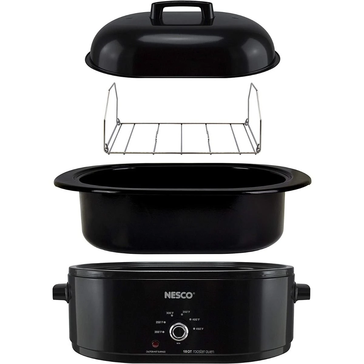 Nesco / American Harvest Nesco 18-Quart Roaster | Black 4 Nesco / American Harvest Nesco 18-Quart Roaster | Black - Image 2