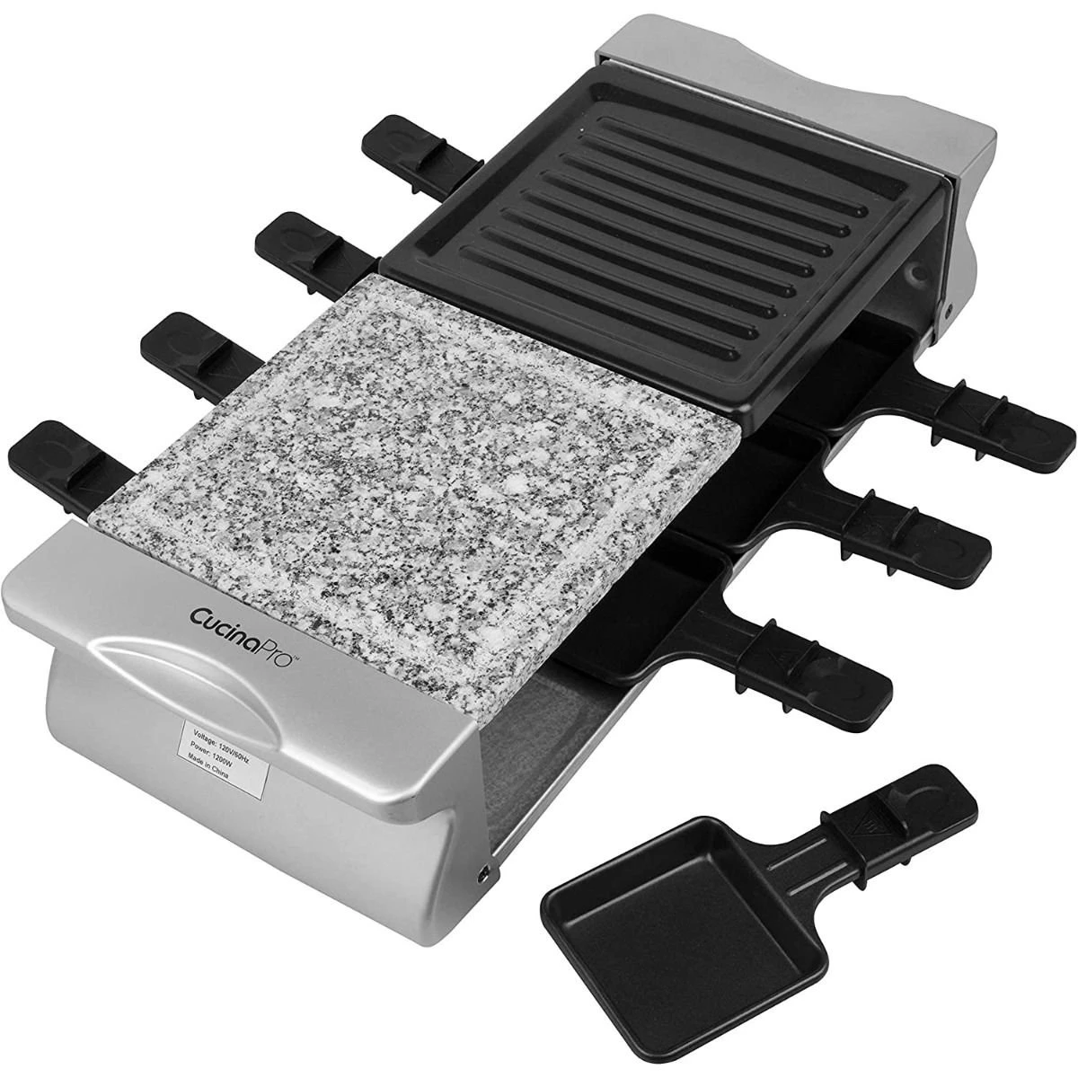 Cucina Pro CucinaPro 8-Pan Deluxe Raclette 4 Cucina Pro CucinaPro 8-Pan Deluxe Raclette - Image 2