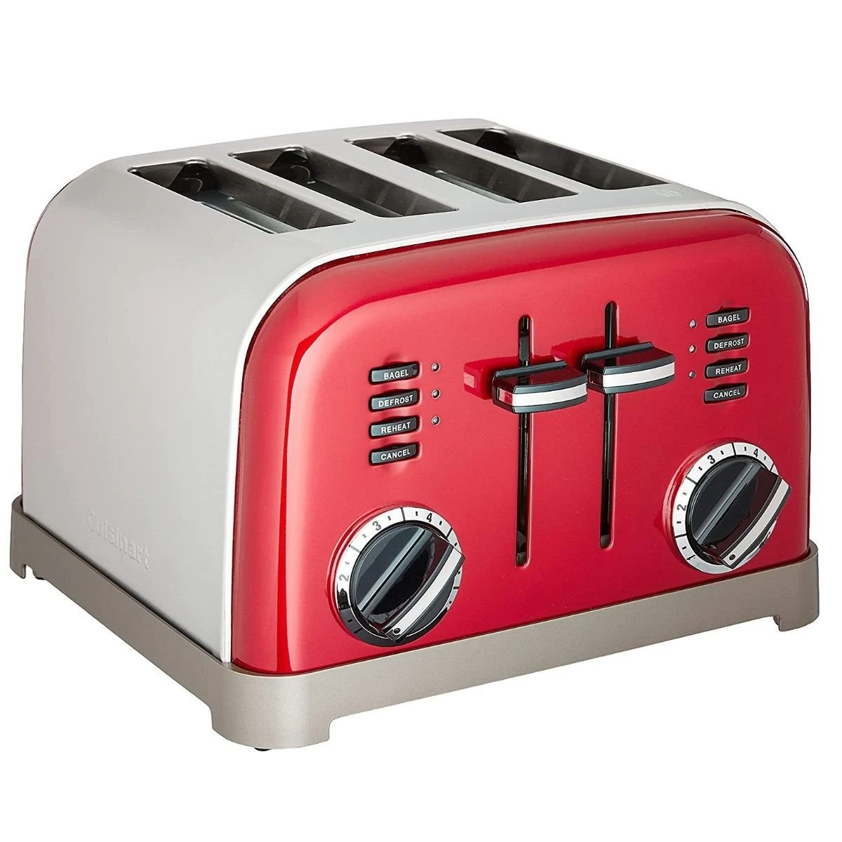 Cuisinart 4-Slice Classic Metal Toaster | Metallic Red 3 Cuisinart 4-Slice Classic Metal Toaster | Metallic Red