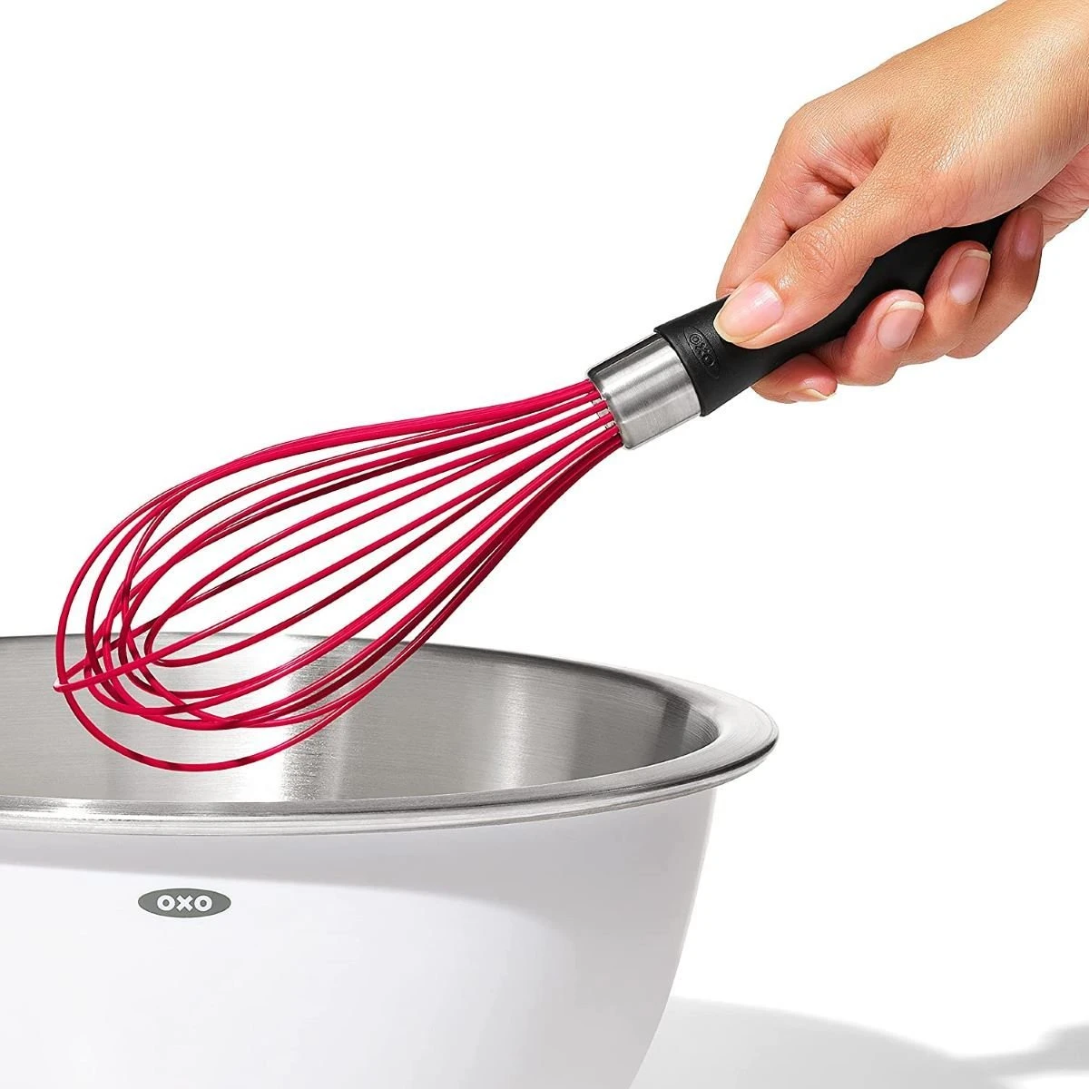 OXO Good Grips Silicone 2-Piece Whisk Set | Jam & Seltzer 6 OXO Good Grips Silicone 2-Piece Whisk Set | Jam & Seltzer - Image 4