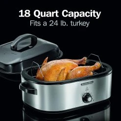 Hamilton Beach Commercial Proctor Silex Commercial 18 Qt. Turkey Roaster Oven/Warmer By Hamilton Beach 13 Hamilton Beach Commercial Proctor Silex Commercial 18 Qt. Turkey Roaster Oven/Warmer By Hamilton Beach -Cuisinart Shop 81wxov0c9hl. sl1500