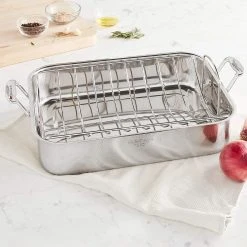 Cuisinart Chef's Classic Stainless Steel 16" Rectangular Roaster With Rack 11 Cuisinart Chef's Classic Stainless Steel 16" Rectangular Roaster With Rack -Cuisinart Shop 913aeymwvgl. ac sl1500