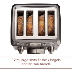 Wolf Gourmet 4-Slice Toaster | Silver Knobs -Cuisinart Shop 91rdnpotgcl. ac sl1500