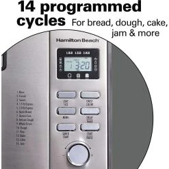 Hamilton Beach Home Hamilton Beach Premium Dough & Bread Maker -Cuisinart Shop 91xqgmslfel. ac sl1500 1