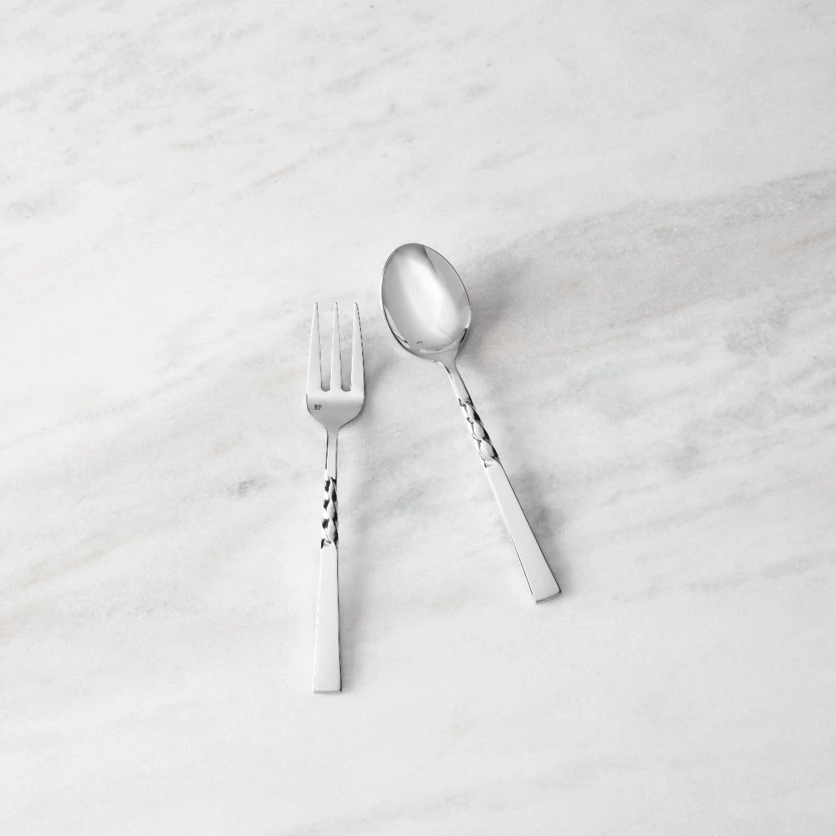 Fortessa Wrought 2-Piece Serving Set | Stainless Steel 6 Fortessa Wrought 2-Piece Serving Set | Stainless Steel - Image 4