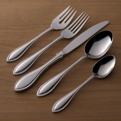 Oneida 18/0 Stainless Steel 45-Piece Flatware Set | American Harmony -Cuisinart Shop akljsf478