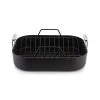 All-Clad HA1 Hard Anodized Nonstick Roaster & Rack | 13.6" X 16" -Cuisinart Shop all clad ha1 roaster with rack 1