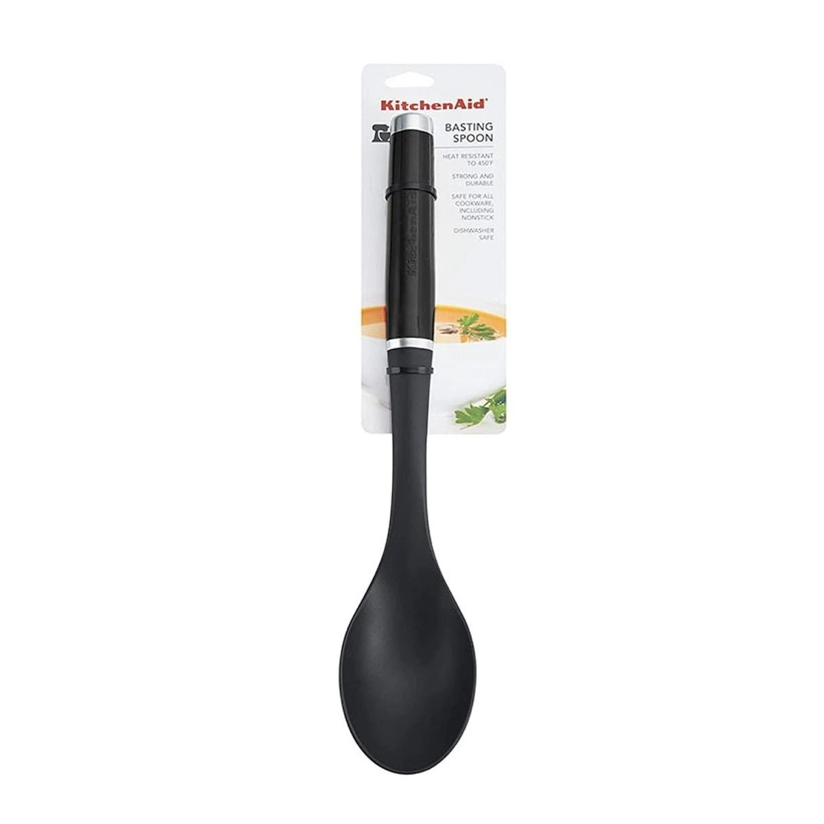 KitchenAid Non-Electrics KitchenAid Classic Basting Spoon | Black 5 KitchenAid Non-Electrics KitchenAid Classic Basting Spoon | Black - Image 3