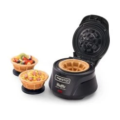 Presto® Belgian Waffle Bowl Maker 10 Presto® Belgian Waffle Bowl Maker -Cuisinart Shop belgianwafflebowlmakeronwhite3