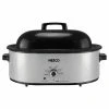 Nesco / American Harvest Nesco 18-Quart Roaster | Silver 1 Nesco / American Harvest Nesco 18-Quart Roaster | Silver -Cuisinart Shop black mwr front view