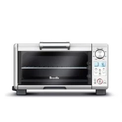 Breville The Mini Smart Oven With Element IQ Countertop Toaster Oven | Brushed Stainless Steel