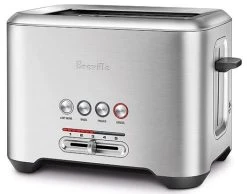 Breville The A Bit More 2-Slice Toaster | Brushed Stainless Steel