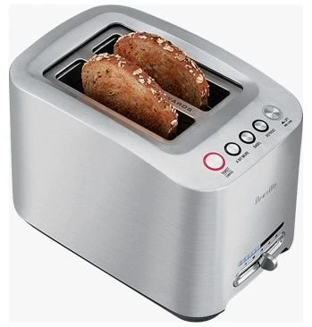 Breville Die-Cast 2-Slice Smart Toaster | Brushed Stainless Steel 4 Breville Die-Cast 2-Slice Smart Toaster | Brushed Stainless Steel - Image 2