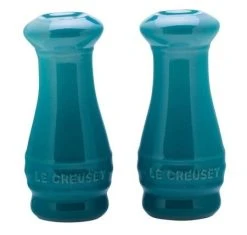 Le Creuset 2-Piece Salt & Pepper Shakers | Caribbean Blue