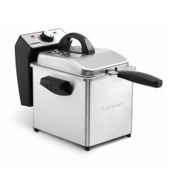 Cuisinart Compact Stainless Steel Deep Fryer | 2-Quart