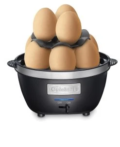 Cuisinart Egg Central Electric Egg Cooker -Cuisinart Shop cec10 sd inuse brown