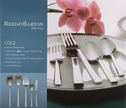 Reed & Barton Legacy Collection - 65 Piece Cole Flatware Set 11 Reed & Barton Legacy Collection - 65 Piece Cole Flatware Set -Cuisinart Shop cole2