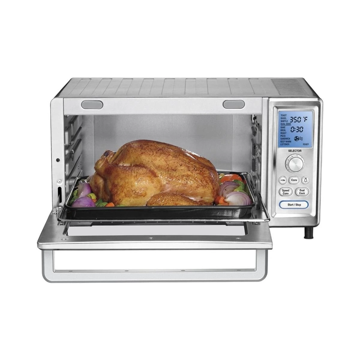 Cuisinart Chef's Convection Toaster Oven | Stainless Steel 6 Cuisinart Chef's Convection Toaster Oven | Stainless Steel - Image 4