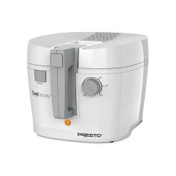 Presto® CoolDaddy® Cool-Touch Deep Fryer With Removable Bucket | 2 Qt. - White