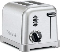 Cuisinart 2 Slice Classic Metal Toaster | Stainless Steel