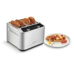 Cuisinart 4-Slice Digital Motorized Toaster | Stainless Steel -Cuisinart Shop cpt540 right hero
