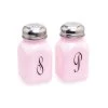 Mosser Glass Monogram Salt & Pepper Set | Crown Tuscan -Cuisinart Shop crowntuscansp1