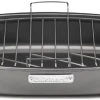 Cuisinart Ovenware Classic Nonstick Large Roasting Pan With Rack 1 Cuisinart Ovenware Classic Nonstick Large Roasting Pan With Rack -Cuisinart Shop cuisinart roasting pan nonstick with rack asr 1713v popup