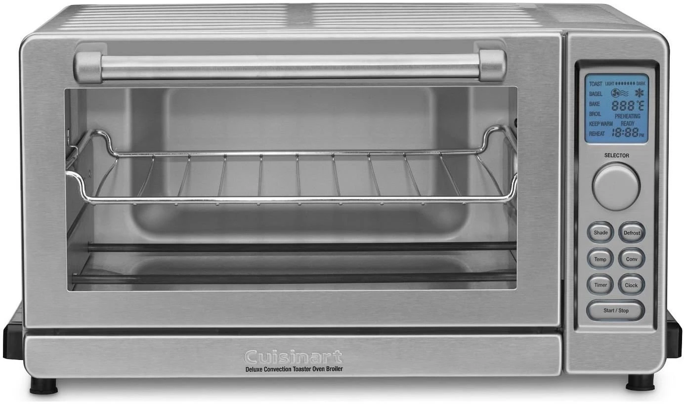 Cuisinart Deluxe Convection Toaster Oven Broiler | Stainless Steel 4 Cuisinart Deluxe Convection Toaster Oven Broiler | Stainless Steel - Image 2