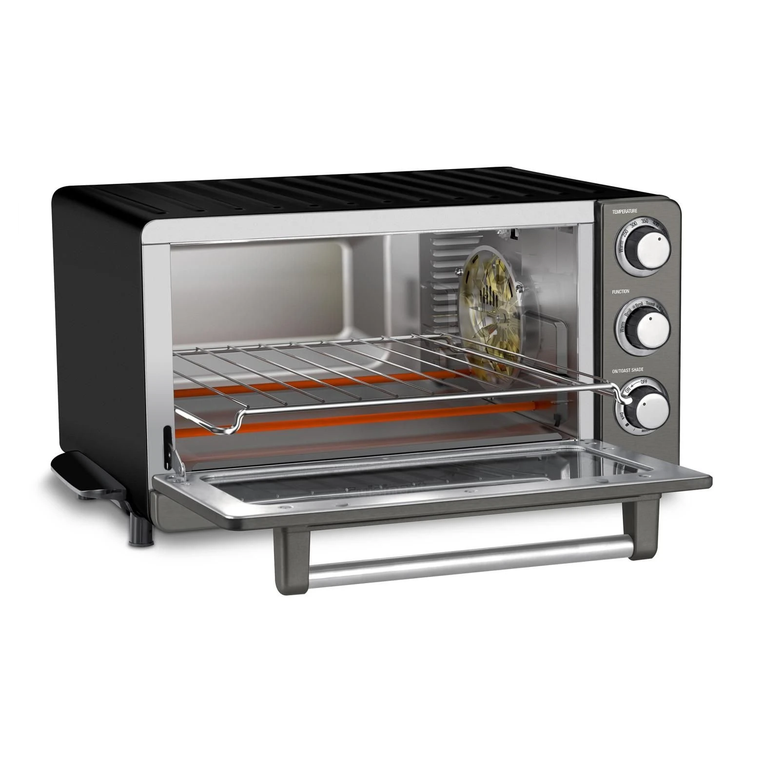 Cuisinart Stainless Convection Toaster Oven Broiler | Black Stainless Steel 3 Cuisinart Stainless Convection Toaster Oven Broiler | Black Stainless Steel - Image 2