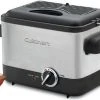 Cuisinart Compact Stainless Steel Deep Fryer | 1.1-Liter 1 Cuisinart Compact Stainless Steel Deep Fryer | 1.1-Liter -Cuisinart Shop cusinart deep fryer popup 1