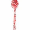 Crow Canyon Home Crow Canyon Enameled Serving Spoon Red Marble -Cuisinart Shop d51rm