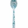 Crow Canyon Home Crow Canyon Enameled Serving Spoon Turquoise Marble