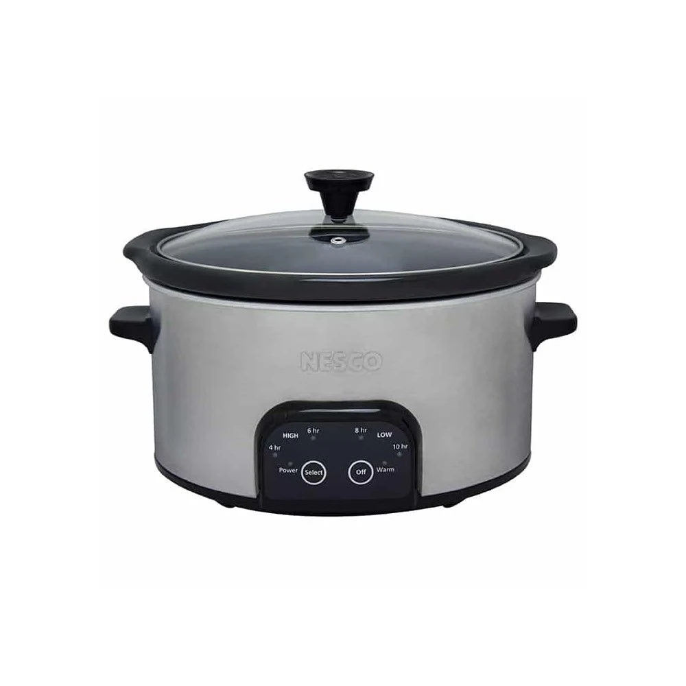 Nesco / American Harvest Nesco 6-Quart Digital Slow Cooker | Stainless Steel 3 Nesco / American Harvest Nesco 6-Quart Digital Slow Cooker | Stainless Steel