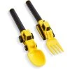 Masontops Dinneractive Construction Utensil Set Of 2 Yellow -Cuisinart Shop dinneractive construction utensil set da2pcyl