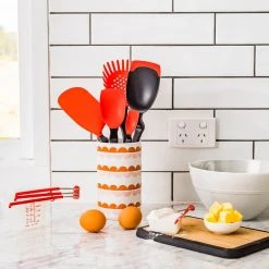 Dreamfarm Supoon Silicone Scraping Spoon 11" | Red -Cuisinart Shop dreamfarm december image 4 set of the best