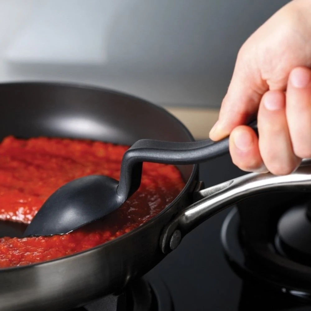 Dreamfarm Supoon Silicone Scraping Spoon 11" | Black 4 Dreamfarm Supoon Silicone Scraping Spoon 11" | Black - Image 2