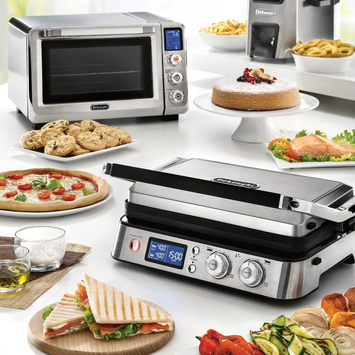 DeLonghi De'Longhi Livenza Combination Contact Grill & Open BBQ 4 DeLonghi De'Longhi Livenza Combination Contact Grill & Open BBQ - Image 2