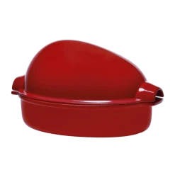 Emile Henry 4.5 Qt. Large Roaster | Burgundy