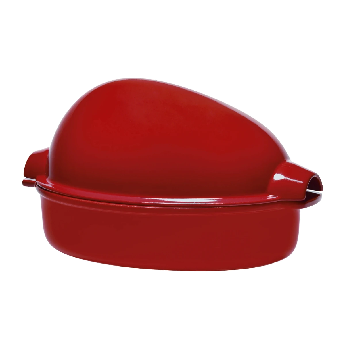 Emile Henry 4.5 Qt. Large Roaster | Burgundy 3 Emile Henry 4.5 Qt. Large Roaster | Burgundy